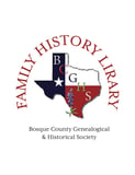 Bosque County Genealogical & Historical Society logo