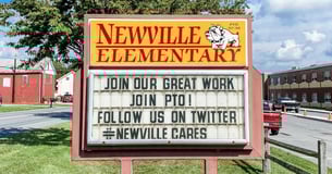 Newville Elementary School logo