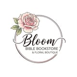 Bloom Bible bookstore & floral boutique logo