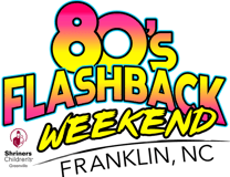 80s Flashback Weekend logo