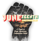 Juneteenth Greensboro logo