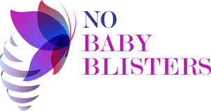 NO BABY BLISTERS logo
