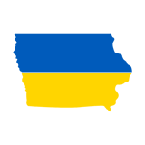Iowans for Ukrainians logo