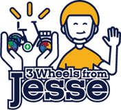 3 Wheels from Jesse logo