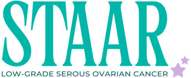 STAAR Low-Grade Serous Ovarian Cancer logo