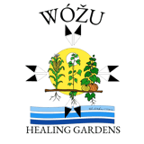 Wóžu Healing Gardens logo