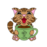 The Chatty Cat Cafe logo