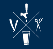 The Local Barber and Tap logo