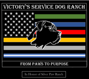 Victory's Service Dog Ranch, Inc. logo