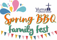 Yuma Lutheran School Spring BBQ logo