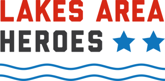 Lakes Area Heroes logo