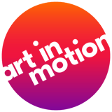 Art In Motion (AIM) logo