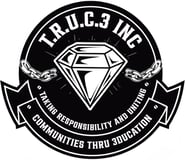 T R U C 3 Taking Responsibility & Uniting Communities THRU 3Ducation logo