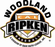 Woodland Cal Ripken Youth Baseball League logo
