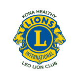 Kona Healthy Leo Lion Club logo