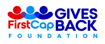 FirstCap Gives Back logo