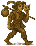 Wandering Players Theatrics logo