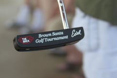 Milam County Sheriffs Office Brown Santa logo