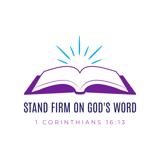 Stand Firm on God's Word logo
