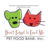 DONT FORGET TO FEED ME PET FOOD BANK, INC. logo