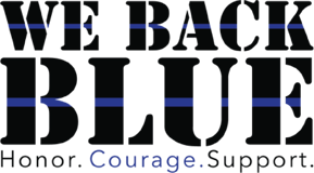We Back Blue logo