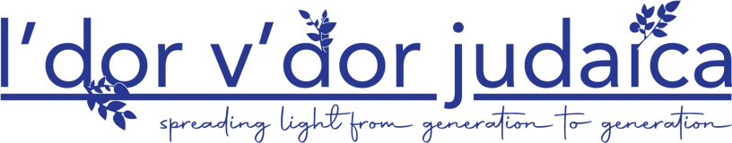 L'dor V'dor Judaica logo