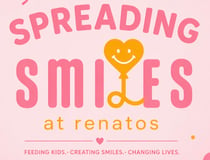 Spreading Smiles at Renatos logo