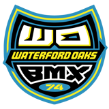 Waterford Oaks BMX Race Track logo