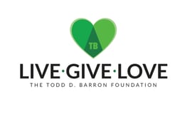 The Live Give Love Todd D. Barron Foundation logo