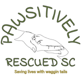 PAWSITIVELY RESCUED SC logo