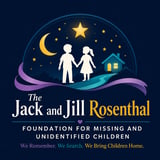 The Jack and Jill Rosenthal Foundation for Missing and Unidentified Children logo