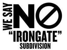 Iron Station Says NO! logo