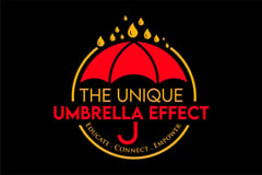 Unique Umbrella Effect logo