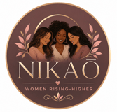 Nikao women rising-higher logo