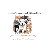 Hope's Animal Kingdom Cat Rescue logo
