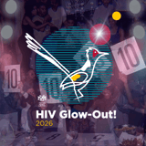 HIV Glow Out logo