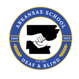Arkansas School for the Deaf and Blind logo