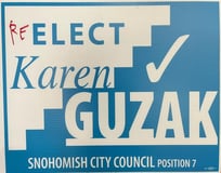 Karen Guzak Campaign for Snohomish City Council logo