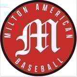 Milton American Baseball logo