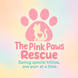 Pink Paws Rescue logo