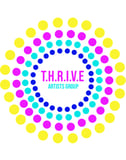 THRIVE Artists’ Group - Arts + Mental Health logo