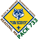 Cub Scout Pack 733 logo