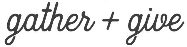 Gather & Give logo