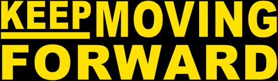 Keep Moving Forward logo