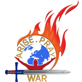 Arise Pray War logo