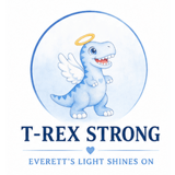 T-Rex Strong Everett's Light Shine On logo