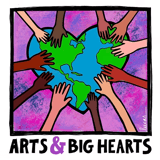 Arts & Big Hearts logo