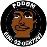 Please Don't Die Black Men (PDDBM) logo