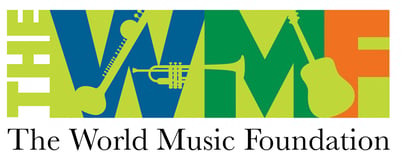 THE WORLD MUSIC FOUNDATION logo