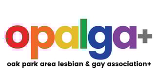 Oak Park Area Lesbian and Gay Association Plus logo
